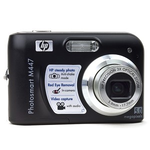 HP Photosmart 5.0MP 3x Optical/5x Digital Zoom Digital Camera (B